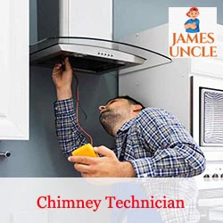 Chimney technician Mr. Pradip Sarkar in Radharghat